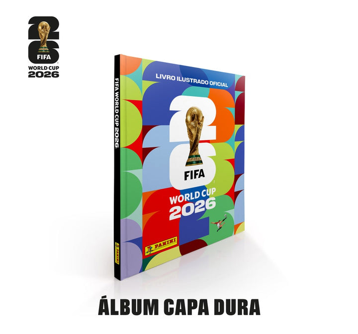 Álbum Capa Dura Copa do Mundo 2026